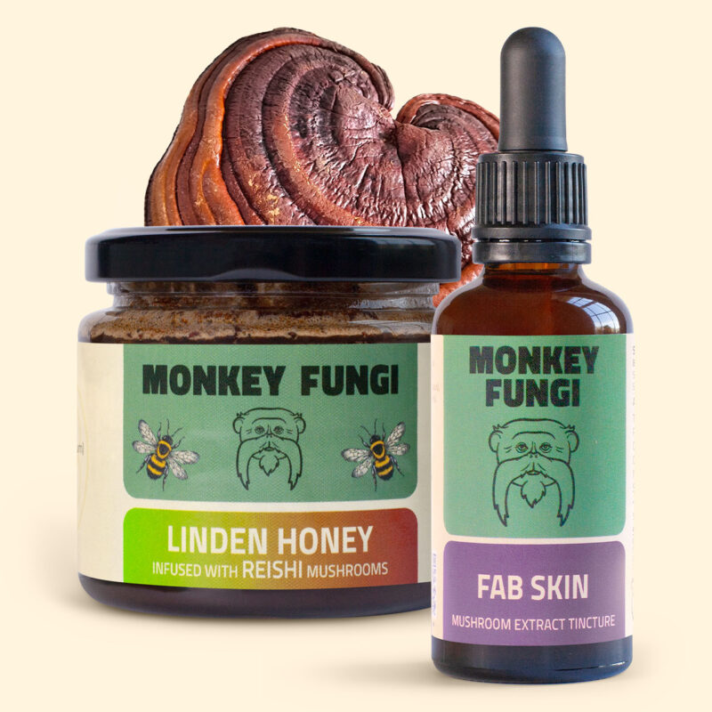 Linden Honey with Fab Skin Tincture Bundle